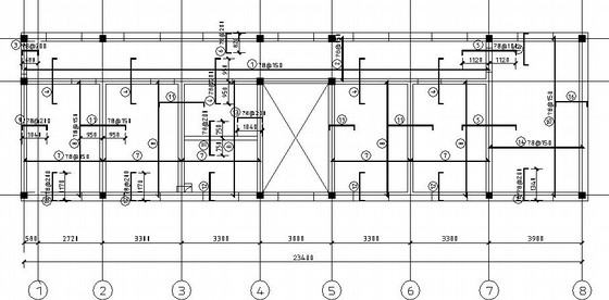 三层砖混公寓扩建建筑结构施工图- 