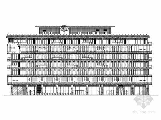 现代多层商住建筑施工图资料下载-[山东]某9层商住楼建筑施工图（含jpg）