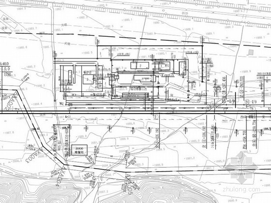 铁路设计平面图资料下载-[青海]铁路车站总体平面布置图设计