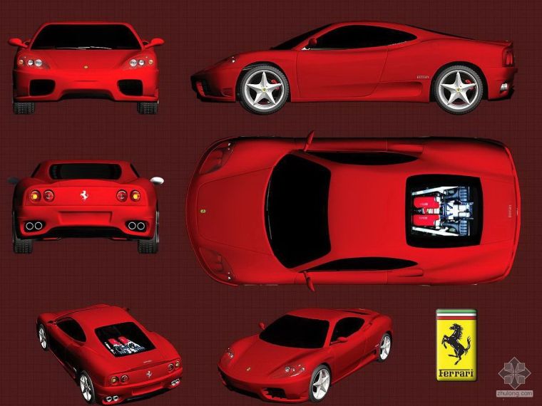 意大利Ferrari饭店资料下载-Ferrari 360 Modena