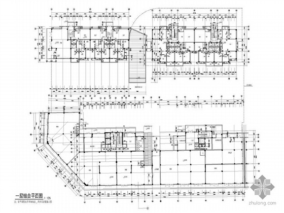 湖南十层框剪住宅施工图资料下载-[温州]某十层住宅建筑施工图-地下室