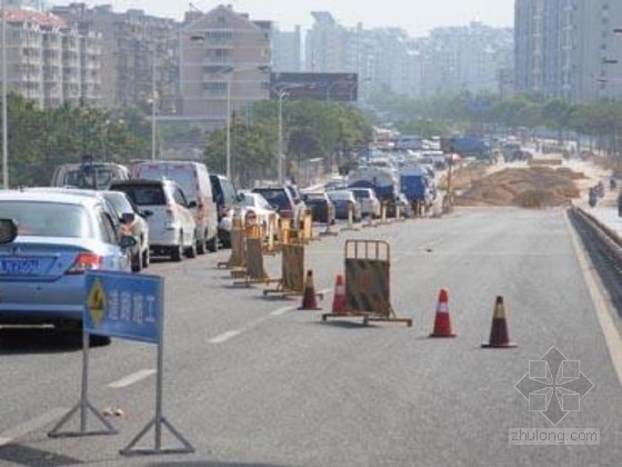道路路面设计厚度资料下载-[内蒙古]城市道路工程路面专项施工组织设计