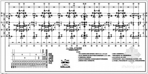 16层住宅结构dwg资料下载-某16层剪力墙住宅建筑结构设计图