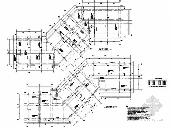 16层住宅楼建筑图纸资料下载-[江苏]16层抗震墙结构住宅楼结构施工图