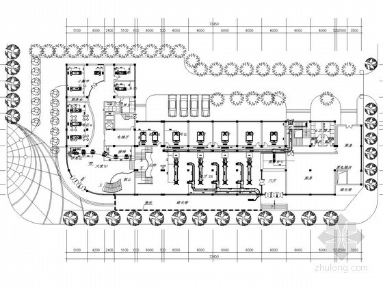 建筑施工图设计宾馆资料下载-[江苏]高层酒店建筑空调通风系统设计施工图