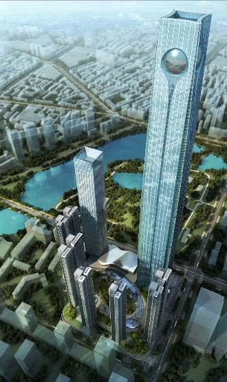 3D六层模型资料下载-沈阳宝能金融中心住宅塔楼结构设计