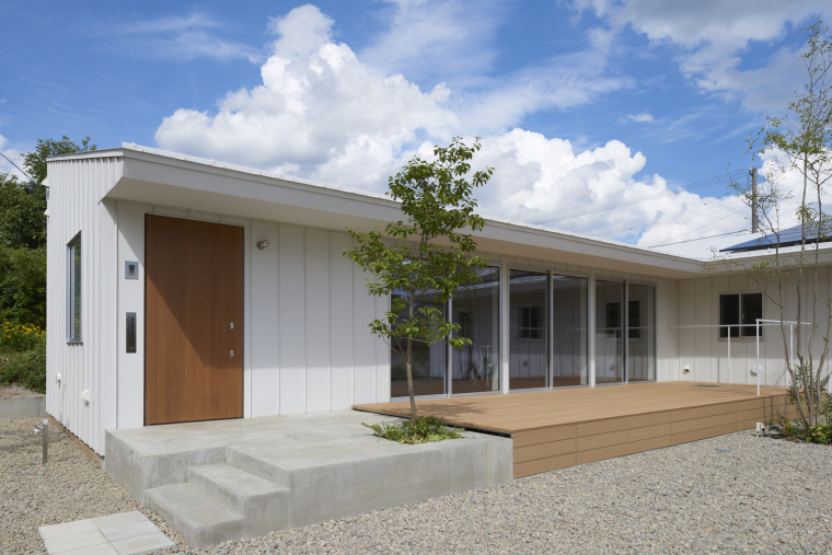 日本栋单层的住宅-1 (2)