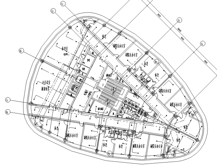 金华职业技术学院图书信息中心水暖电建筑结构全套图纸（含39页设计说明书）_7