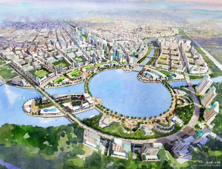 郑州某经济技术开发区概念性规划设计-郑州国家经济技术开发区概念性规划设计RTKL25