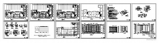 某动物疫情测报站办公及住宅楼建初图-4