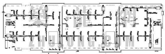 地下商城车库图资料下载-某三层商城空调设计图
