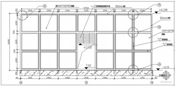 园林景观座椅CAD资料下载-某园林景观厕所图纸