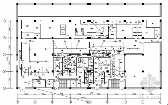 制药厂制剂车间工艺平面图资料下载-某制药厂车间电气施工图