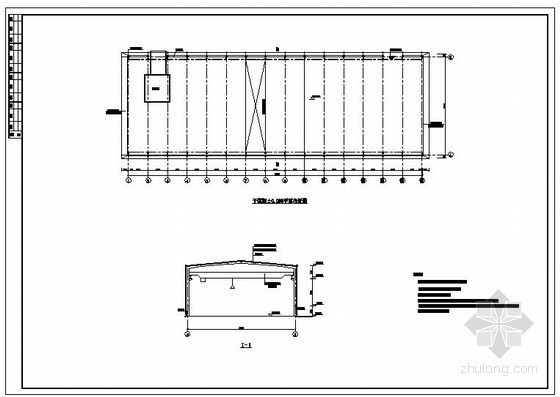电厂干煤棚钢结构设计图资料下载-某干煤棚结构设计图