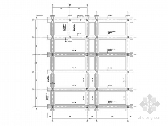 3层框架结构建施图资料下载-两层变电所框架结构施工图(含建施)