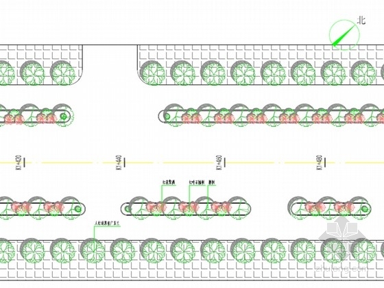 安徽城市设计资料下载-[安徽]城市大道绿化提升工程施工图设计54张
