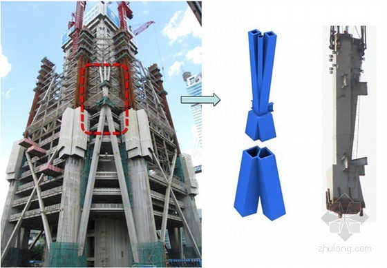 高层钢结构工程技术总结资料下载-[广东]超高层地标建筑钢结构工程技术管理总结（附多图）