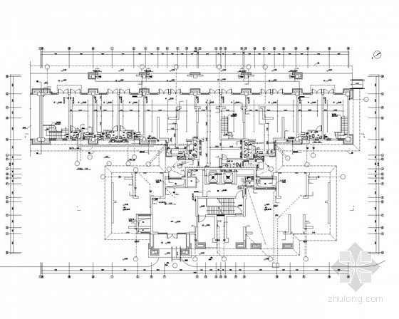 自动喷水灭火系统图PPT资料下载-[四川]高层含商住宅楼给排水消防施工图（系统图详尽）
