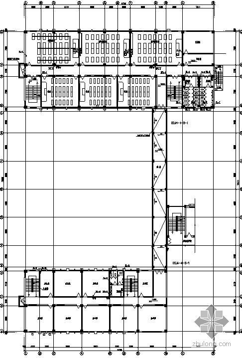 18层办公大楼图纸资料下载-宁夏某中学5层办公楼给排水图纸