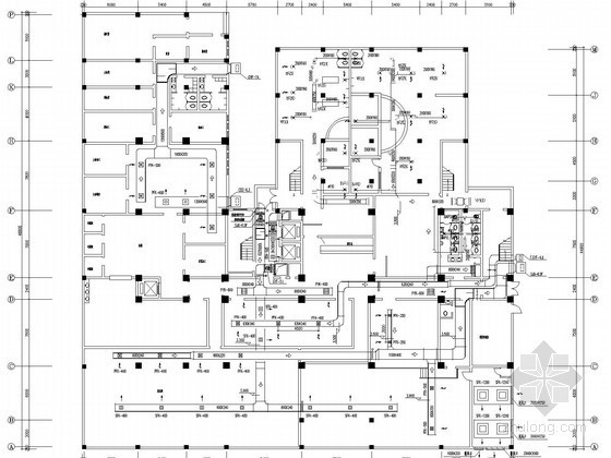 配电室空调系统设计资料下载-国际饭店空调通风系统设计施工图