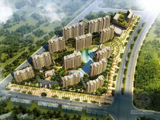 住宅小区光影设计方案资料下载-[江苏]某住宅区规划及单体设计方案文本