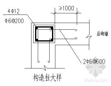 实心混凝土砌块砌筑施工资料下载-内蒙某商住楼砌筑施工方案