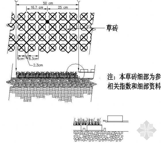 标示栽植资料下载-草砖栽植方式详图