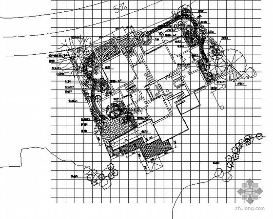 大棚种植施工图设计资料下载-某别墅种植设计施工图