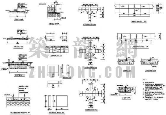 小区道路路面结构设计图资料下载-路面结构设计图