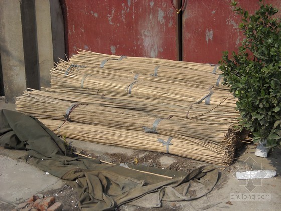 竹筋喷锚边坡支护施工工法申报材料（省级工法）-竹筋制作 