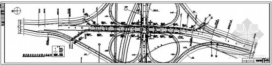 人行道设计文本资料下载-某立交桥非机动车道、人行道雨水管道设计图