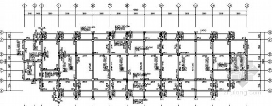 建筑楼结构施工图资料下载-框架门诊楼结构施工图