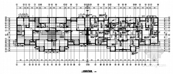 包头建筑图纸资料下载-[包头]24层剪力墙住宅结构施工图