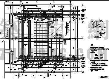 快滤池CAD图资料下载-1300吨/小时普通快滤池工艺设计图