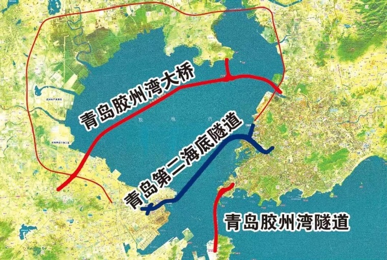 青岛报警系统资料下载-全长15.8公里！青岛规划建设第二条海底隧道