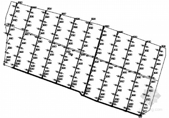 井滴灌工程节点CAD图74张（2013年）-七号井滴灌工程节点压力图 