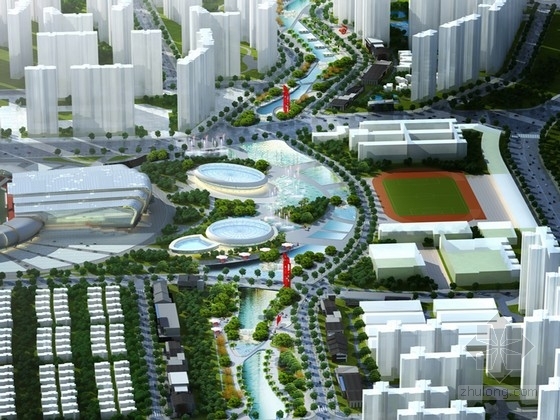 贵州省总体规划设计资料下载-[贵州]中国元素滨河湿地公园景观设计方案