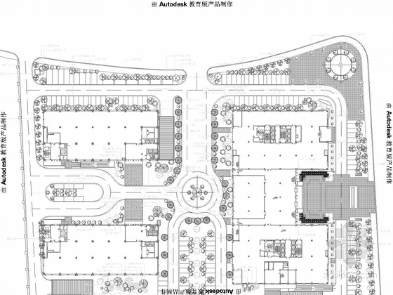 [浙江]工业基地道路工程施工图60张（含景观绿化排水）-上木图