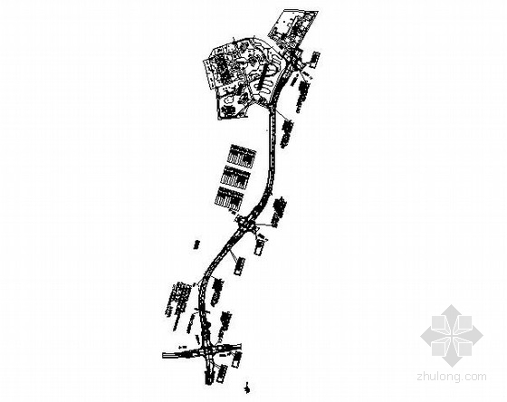 市政道路石栏杆大样资料下载-[重庆]双向四车道市政道路图纸76张