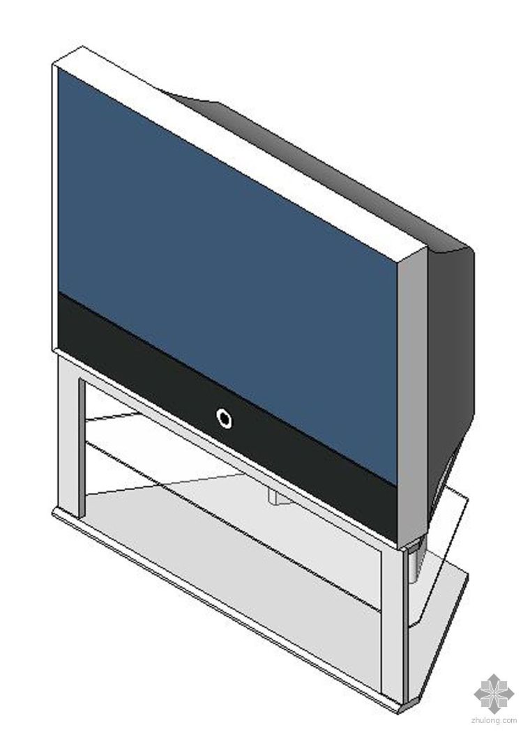 revit族电视资料下载-三星电视（带底座）