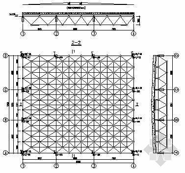 总装网架资料下载-某网架结构施工图纸