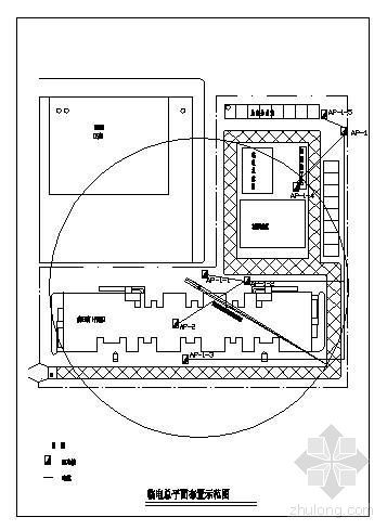 施工总平面布置资料下载-临电总平面布置示范图