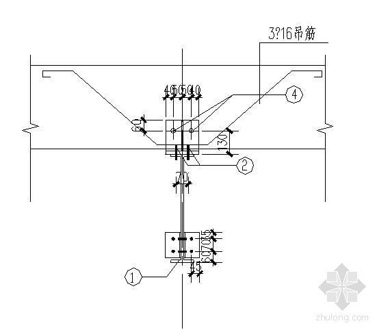 单轨吊车梁节点详图资料下载-单轨吊车连接节点