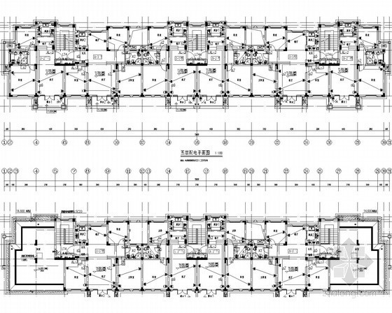 框剪结构住宅建施图结施图资料下载-[山东]小高层住宅小区强弱电电施图134张（新火规 甲级设计院）