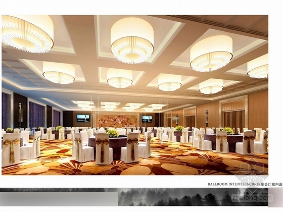 [河南]奢华五星级国际酒店设计方案 意向图