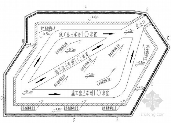 基坑支护施工方案中建资料下载-[广东]商业楼土方开挖及基坑支护施工方案（中建）