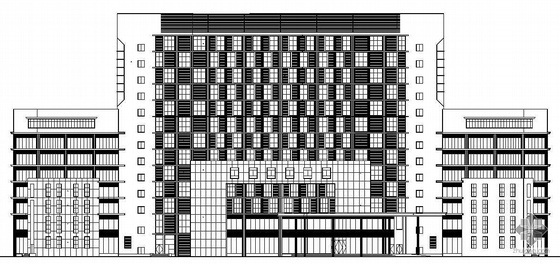 居室设计--宏信置业资料下载-[马鞍山]某工业园区企业服务大楼建筑施工图