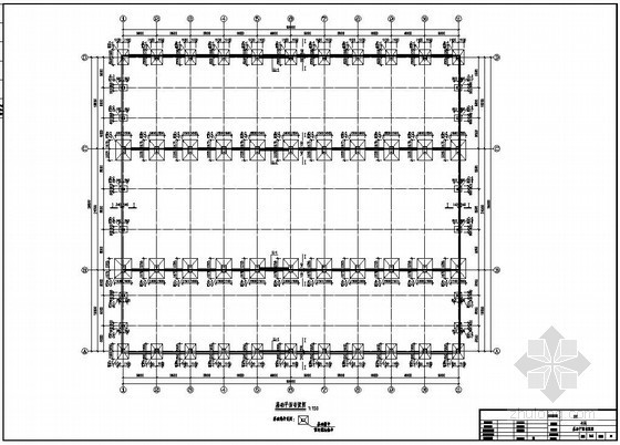 GDL钢吊车梁资料下载-某钢结构厂房建筑结构设计图