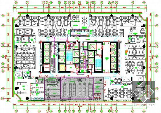 [广东]2015年办公楼及机房装修安装工程量清单及工艺技术(含施工图纸)-给排水平面图
