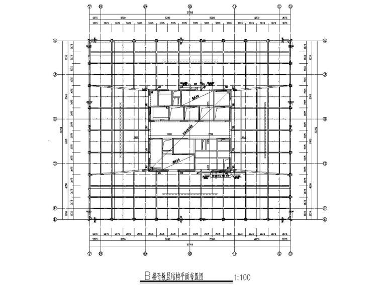 “蜂巢型”支柱钢结构框架核心筒结构大厦结构施工图-5.jpg